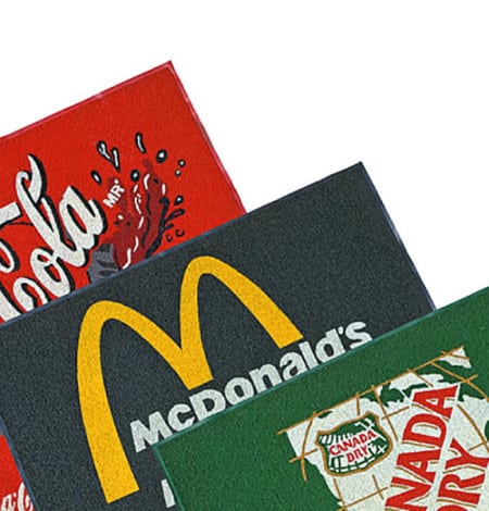 custom promotional mats