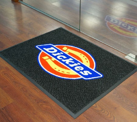 Premium inlay logo mats