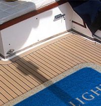 Vinyl Loop Inlay Logo Boat Mats