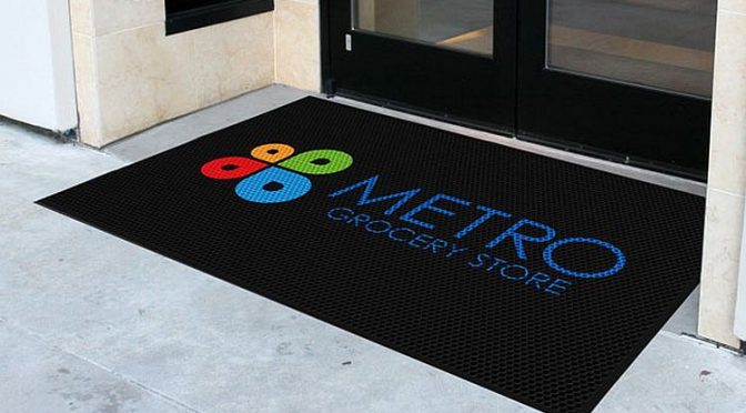 custom logo mats